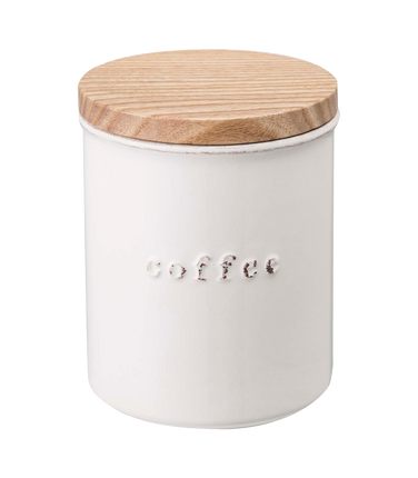 Ceramic Coffee Canister - Coffee