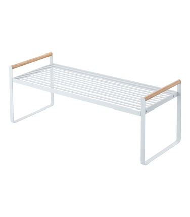 Countertop Wire Shelf - Steel + Wood