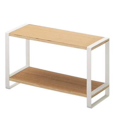 Two-Tier Riser - Steel + Wood