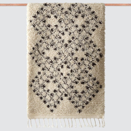Aziza Wool Beni Ourain Accent Rug