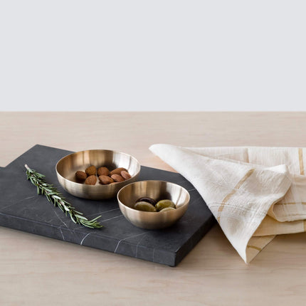 Dasar Bronze Bowls - Set of 2