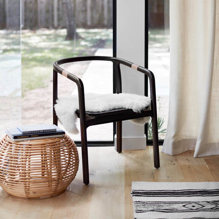 Java Rattan Ottomans