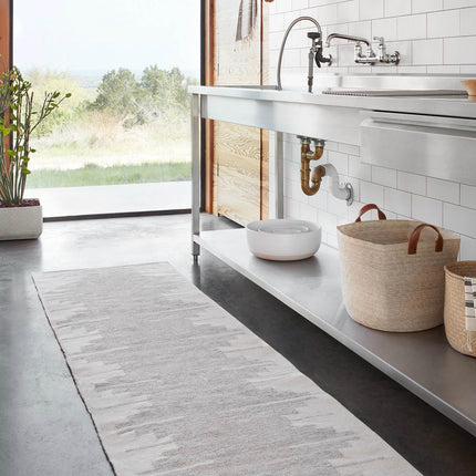 La Cima Flatweave Accent Rug - Grey