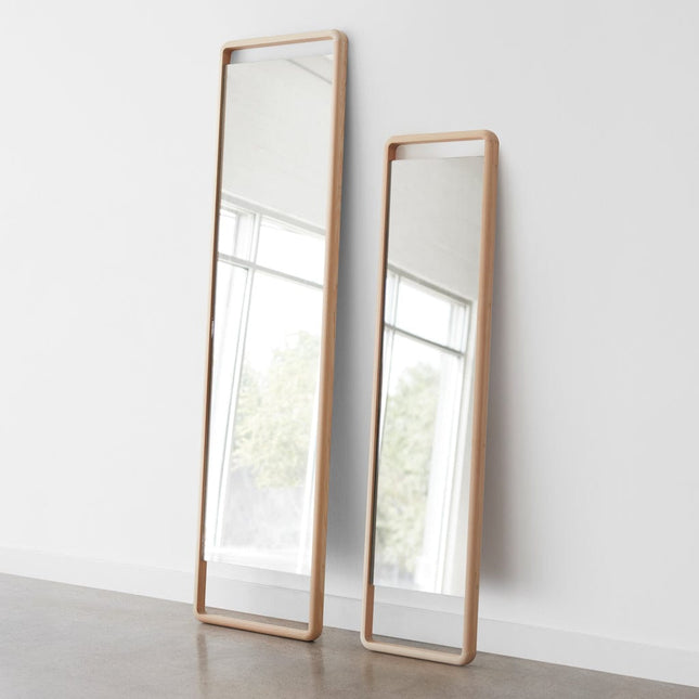 Hinoki Wood Floor Mirror