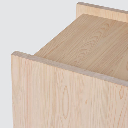 Hinoki Wood Nightstand