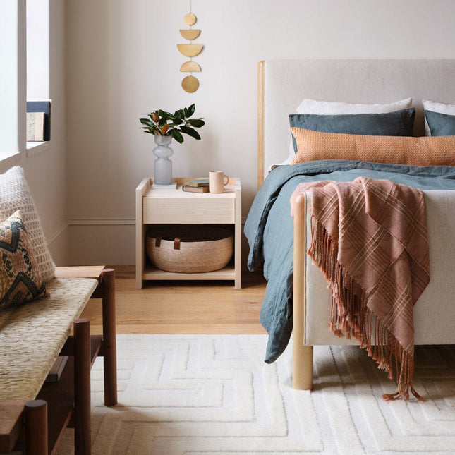 Hinoki Wood Nightstand