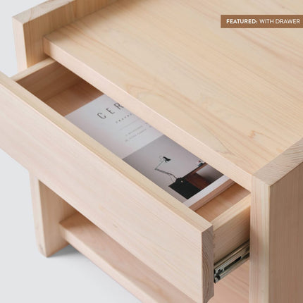 Hinoki Wood Nightstand