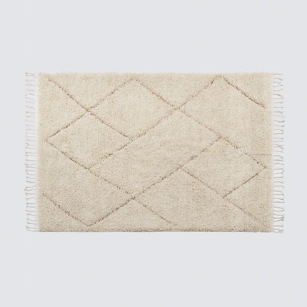 Khalida Wool Beni Ourain Area Rug