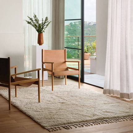 Khalida Wool Beni Ourain Area Rug