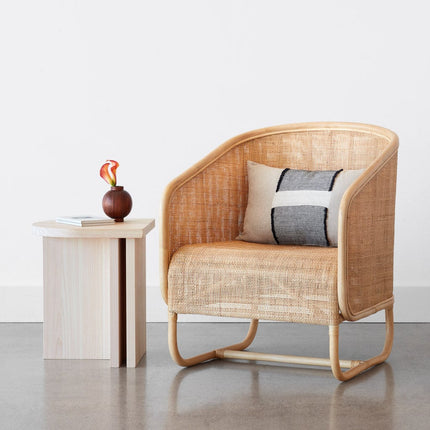 Lindu Cane Lounge Chair