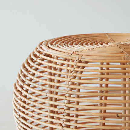 Java Rattan Ottomans