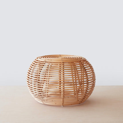 Java Rattan Ottomans