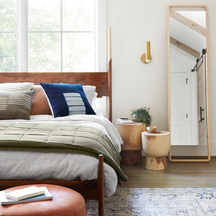 Rada Indigo Square Pillow