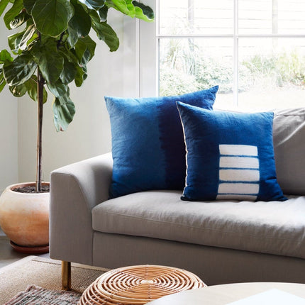 Rada Indigo Square Pillow