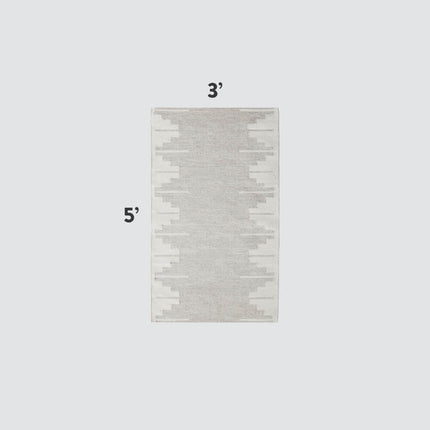 La Cima Flatweave Accent Rug - Grey