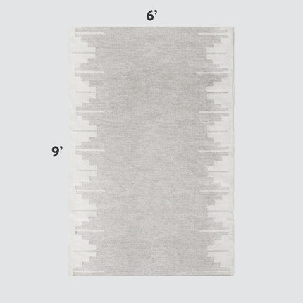 La Cima Flatweave Area Rug - Grey