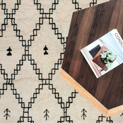 Sadira Wool Beni Ourain Rug