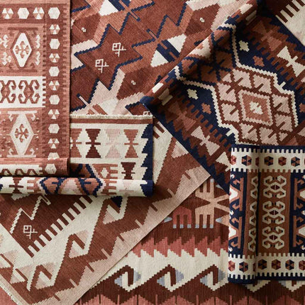 Yürek Hand-Knotted Kilim Area Rug