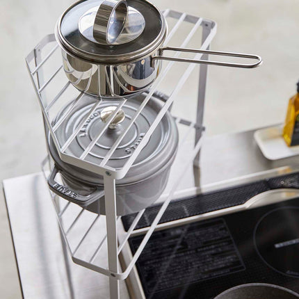Two-Tier Corner Riser - Two-Tier - Steel