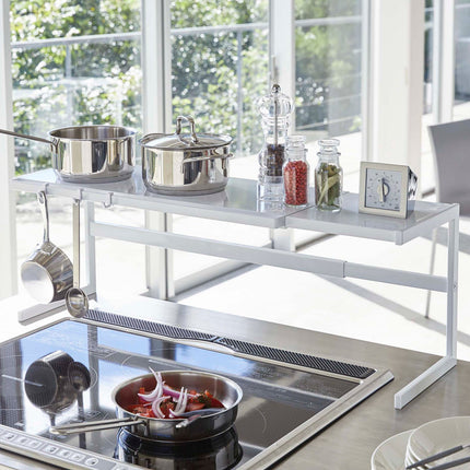 Expandable Countertop Organizer - Large - Steel