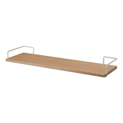 Wall-Mounted Shelf (3" H)  - Wood
