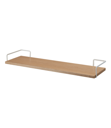 Wall-Mounted Shelf (3" H)  - Wood