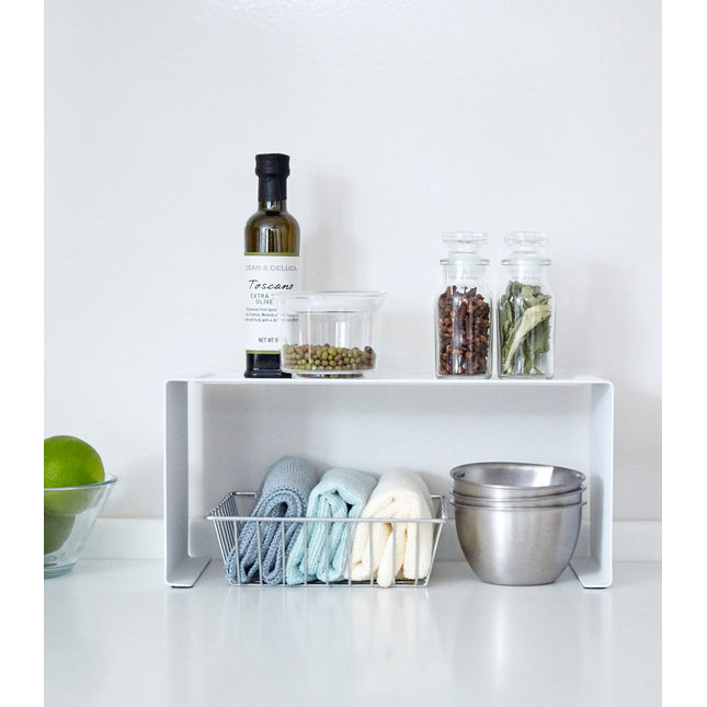 Stackable Countertop Shelf - Small - Steel