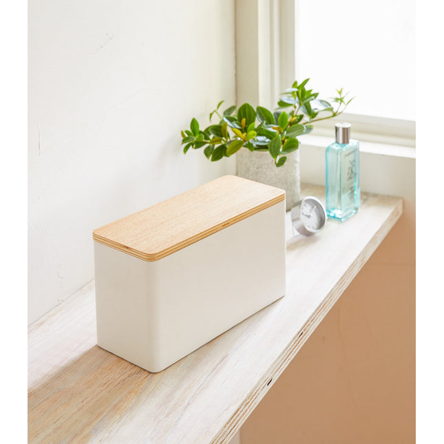 Countertop Organizer - Steel + Wood