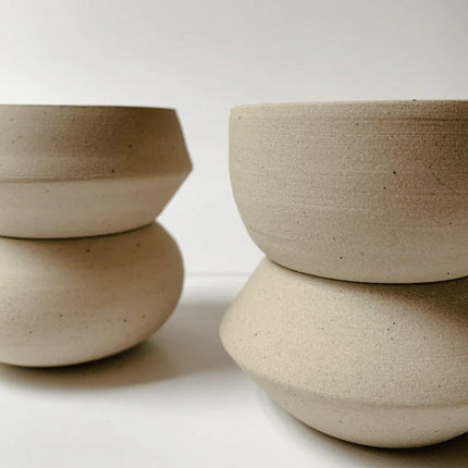 Ceramic Candle Holder Duo