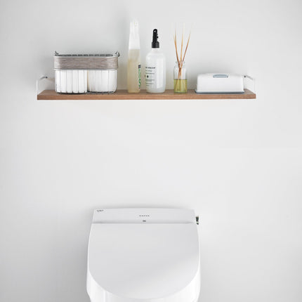 Wall-Mounted Shelf (3" H)  - Wood
