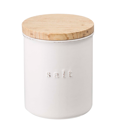 Ceramic Salt Canister - Salt