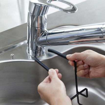 Faucet-Hanging Sponge Holder - Double - Steel