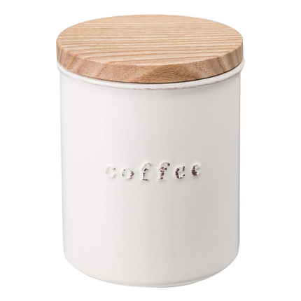Ceramic Coffee Canister - Coffee