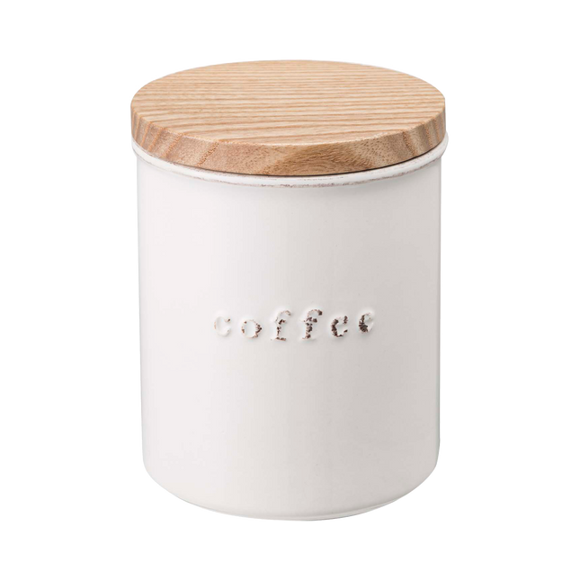 Ceramic Coffee Canister - Coffee