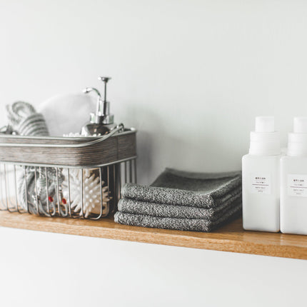 Wall-Mounted Shelf (3" H)  - Wood