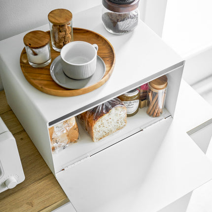 Bread Box - Steel + Wood