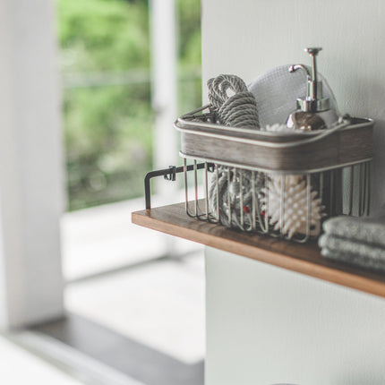 Wall-Mounted Shelf (3" H)  - Wood