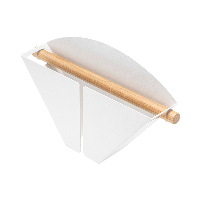 Magnetic Coffee Filter Case - Size 04 - Steel + Wood