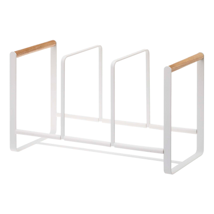 Plate Holder - Steel + Wood
