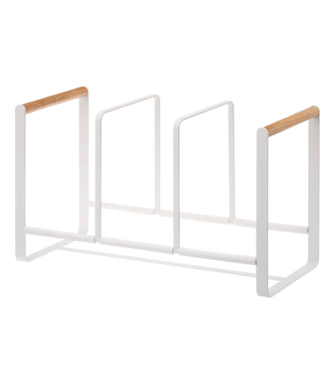 Plate Holder - Steel + Wood