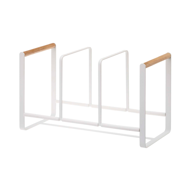 Plate Holder - Steel + Wood