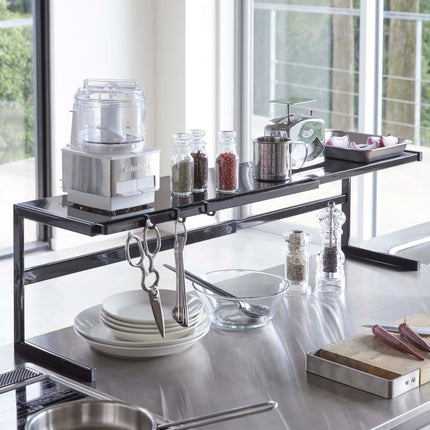 Expandable Countertop Organizer - Large - Steel
