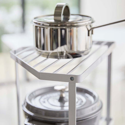 Two-Tier Corner Riser - Two-Tier - Steel