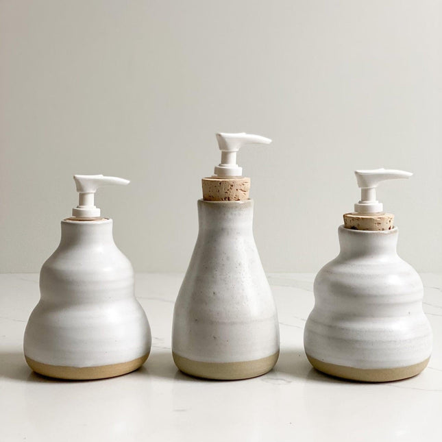 Handmade Ceramic Soap Dispenser