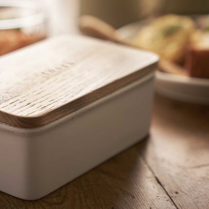 Ceramic Butter Dish - Large
