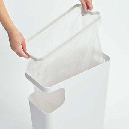 Side Table Trash Can