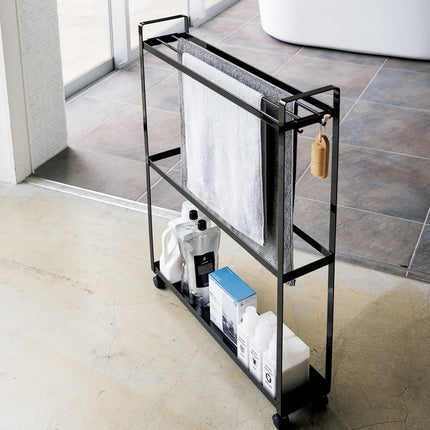 Rolling Towel Rack (33" H)  - Steel