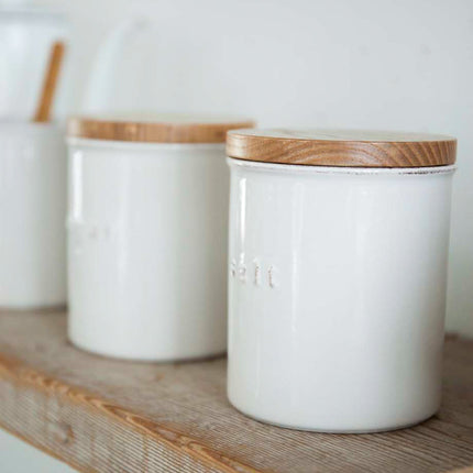 Ceramic Coffee Canister - Coffee