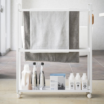 Rolling Towel Rack (33" H)  - Steel