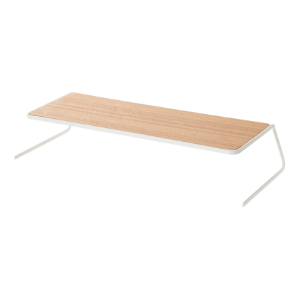 Dish Riser - Large - Steel + Wood